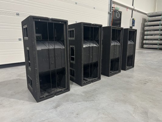Sound Projects 2x SP3M-B 15" powered low-mid