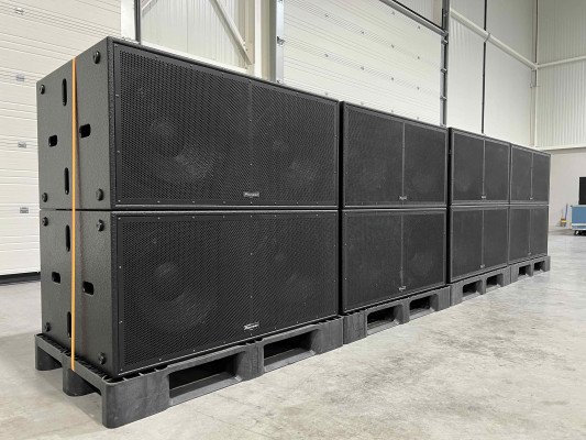Pioneer XY-218S-W 2x18" sub